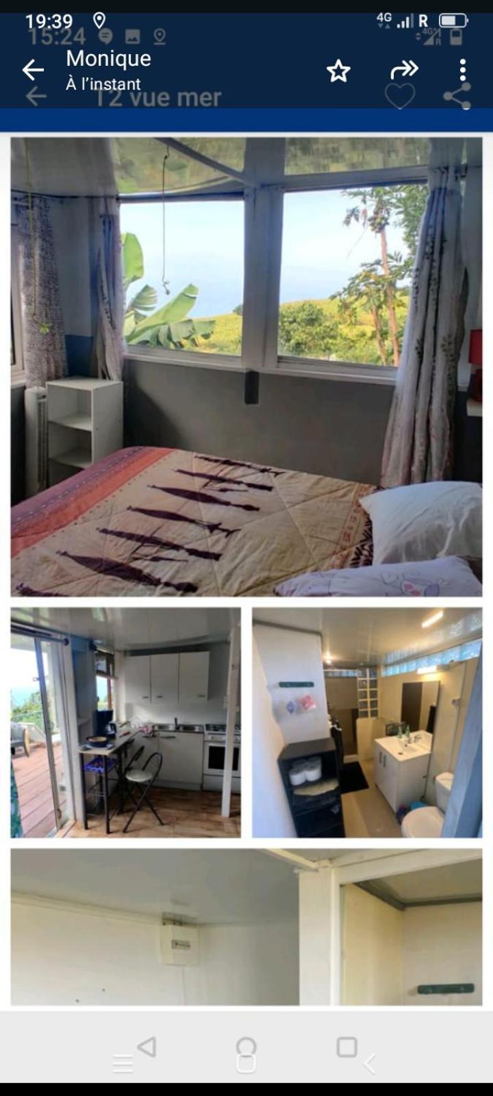 Maison Vue Mer Apartman La Saline Les Hauts Kültér fotó